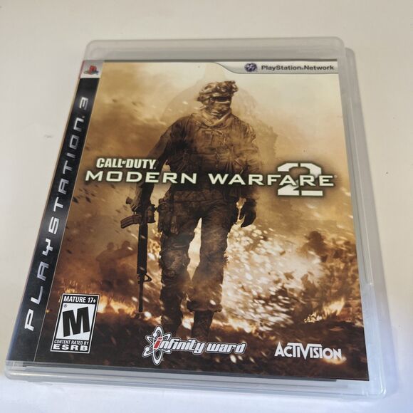 Call of Duty Modern Warfare 2 PS3 Playstation 3 Complete In Box With Manual - Picture 1 of 6